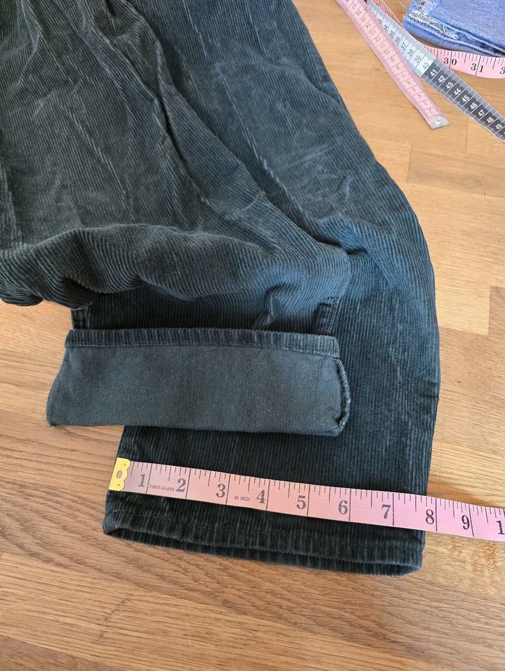 Levi's '94 24 Baggy Dad Jean A3510-0026 Dark Green Corduroy 24 - Picture 12 of 12